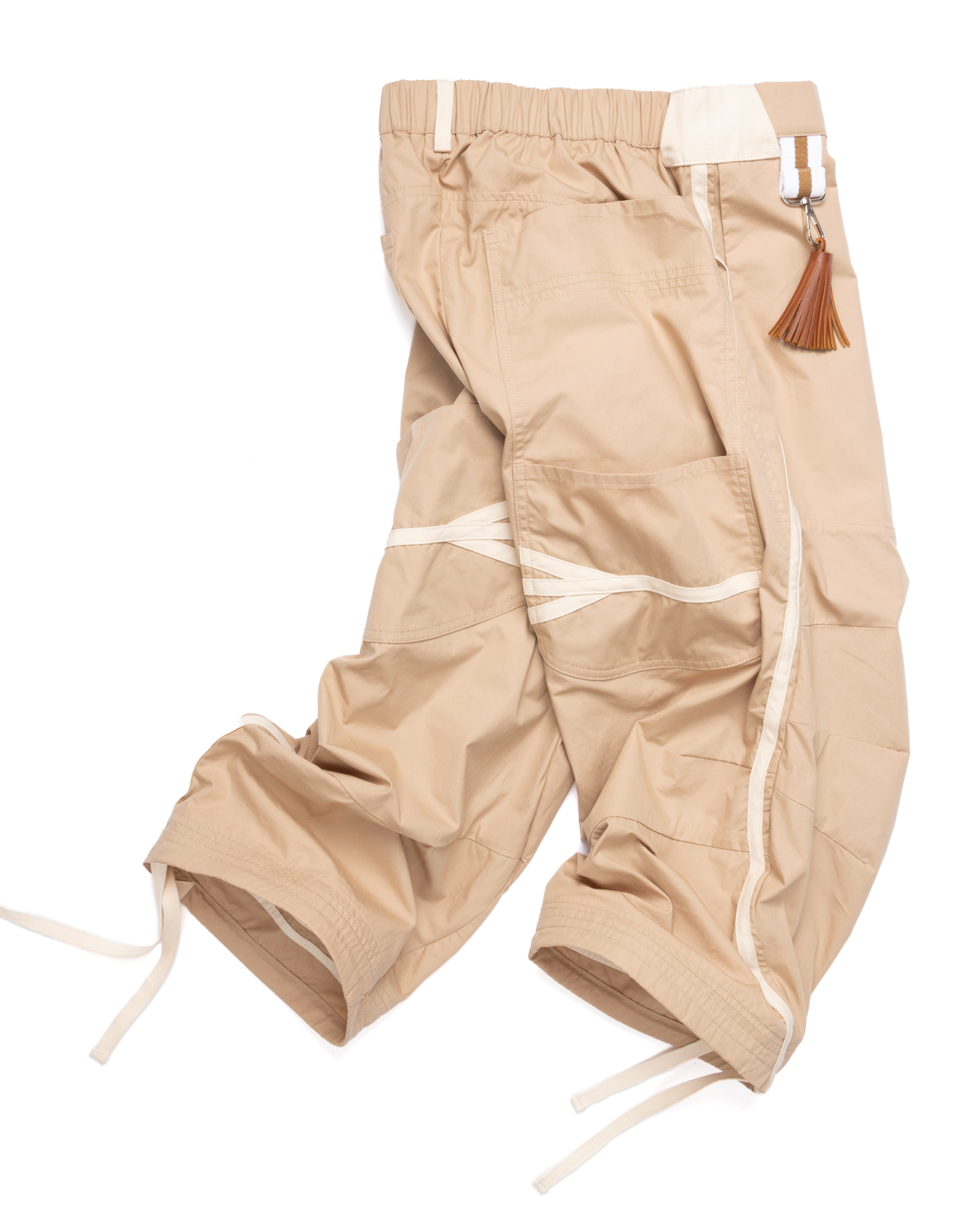 Khaki Running Capris